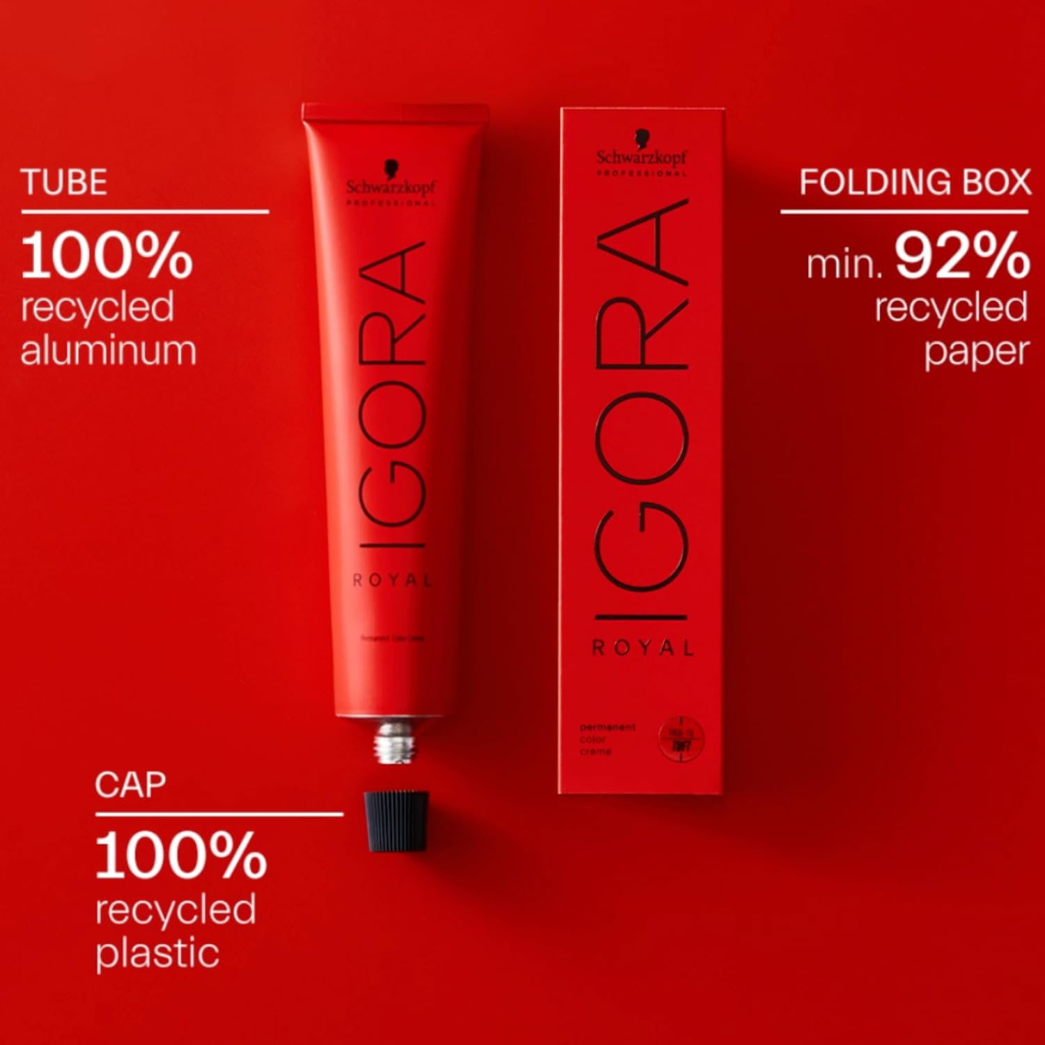 Schwarzkopf Professional Igora Royal Nude Tones : texture crème facile à étaler.