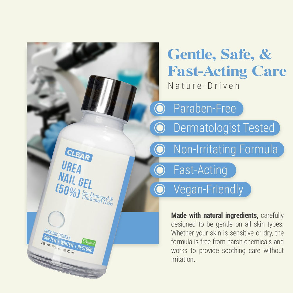 Scientific Solutions Global Urea50 – pinceau intégré pour application précise sur ongles