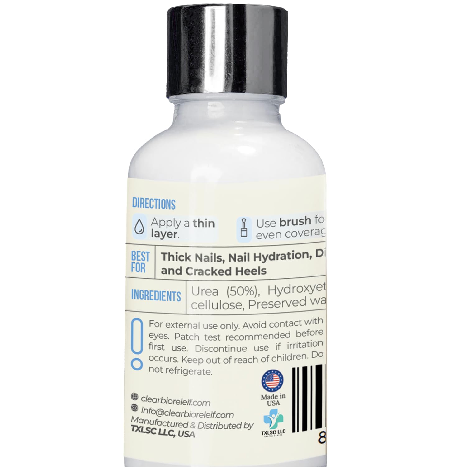 Scientific Solutions Global Urea50 – ongles renforcés grâce au gel concentré