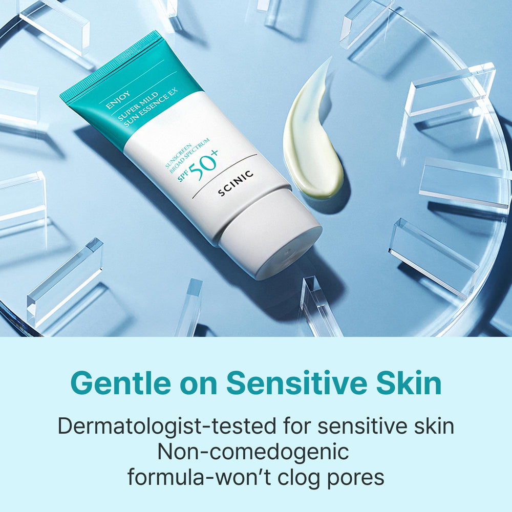 SCINIC Enjoy Sun Essence usage visage et corps quotidien.
