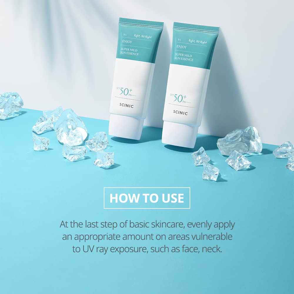Certifiée vegan pour SCINIC Enjoy Sun Essence, soin respectueux des animaux.