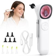 ScopeAround otoscope avec écran 1,45 pouces pour inspections très claires.
