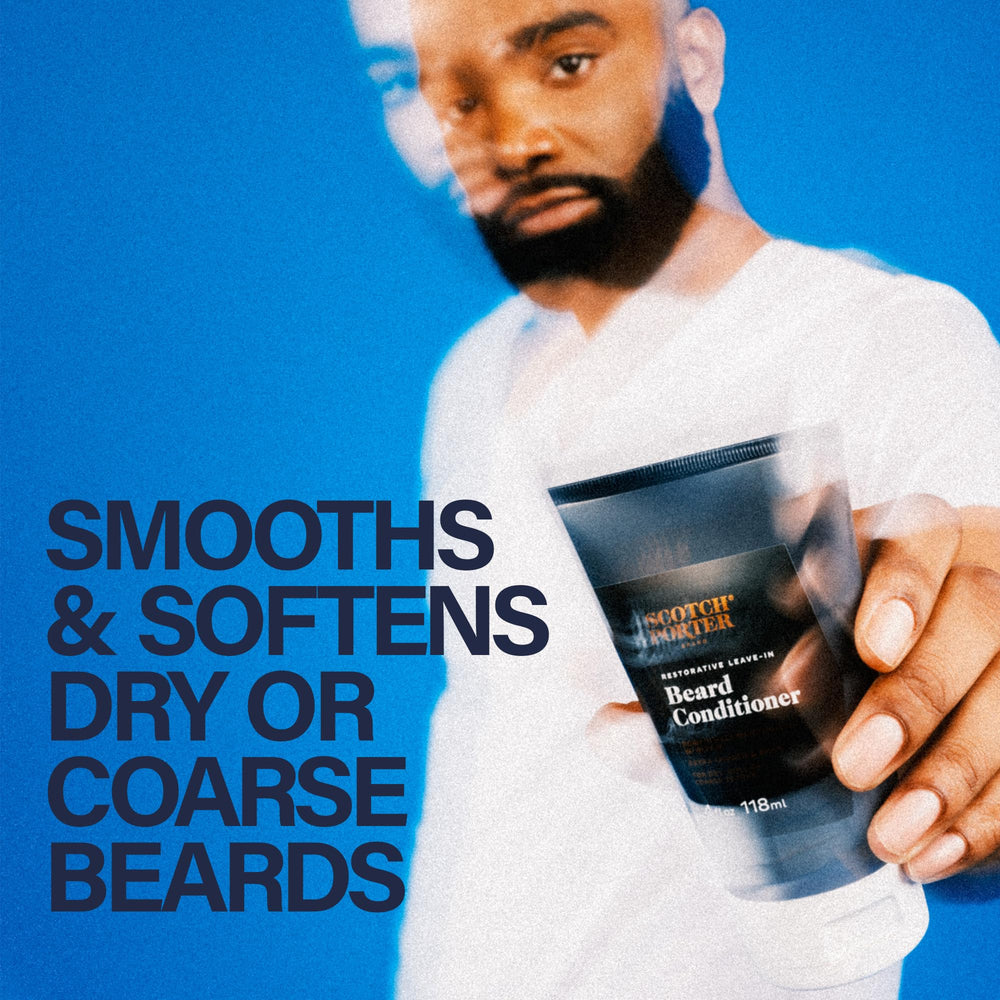 Crème Scotch Porter barbe texture lissante pour douceur durable