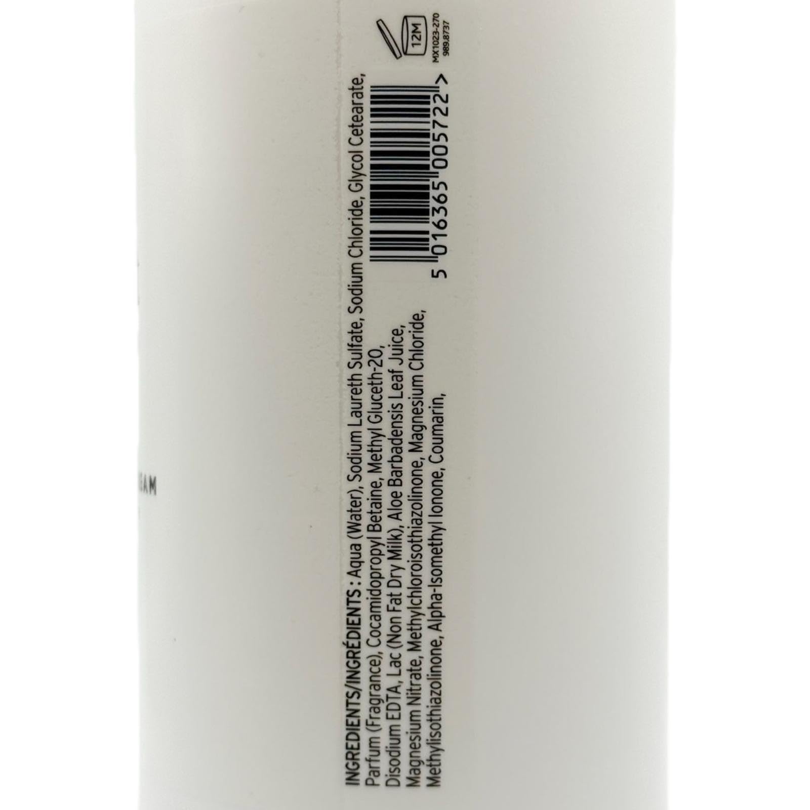 Scottish Fine Soaps Au Lait bottle offers a gentle cleanse.