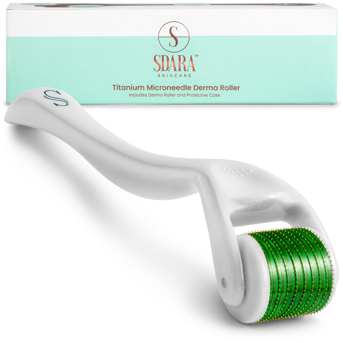 Sdara Skincare Derma Roller Visage, outil précis pour soins à domicile