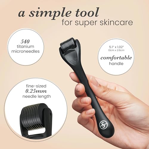 Rouleau Sdara Skincare cheveux — stimulation en douceur des racines.