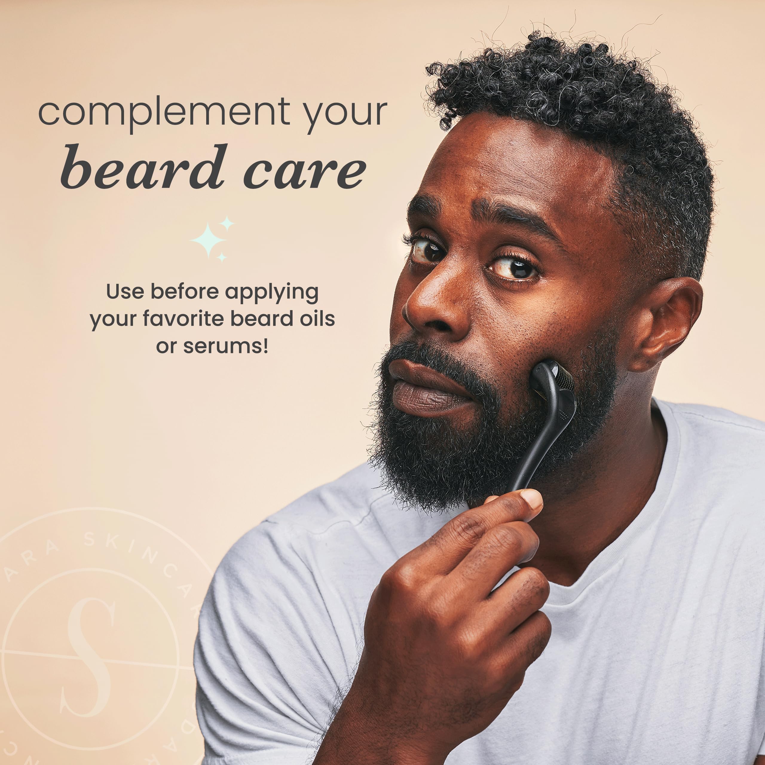 Rouleau Sdara Skincare barbe utilisation — usage rapide et efficace.