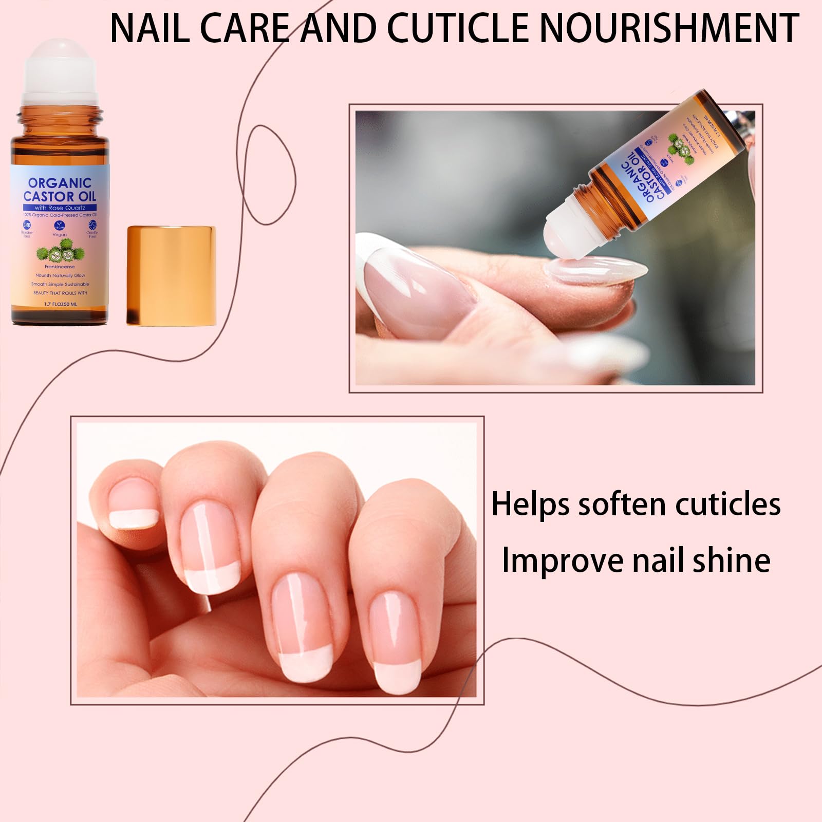 SDXJIOGE roll-on pratique pour moment de soin relaxant