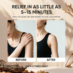 SDXJIOGE Mira Relief Lotion - absorption rapide sans residu gras.