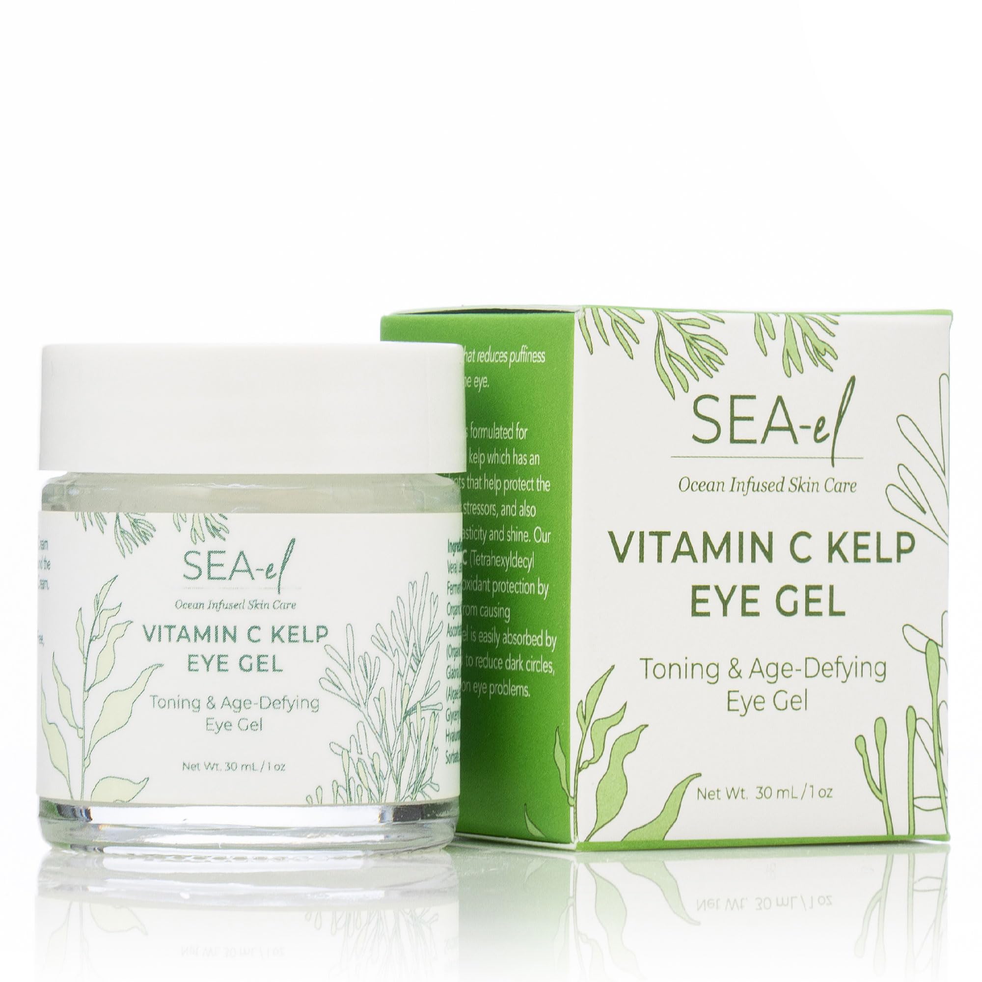 Sea-El Gel Yeux: emballage élégant et pratique pour votre routine