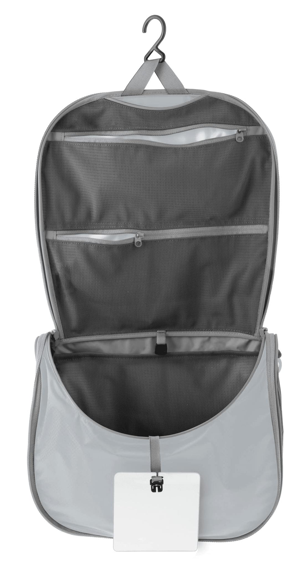 Sea to Summit grand sac de toilette pendu utilisé en voyage pour rester organisé