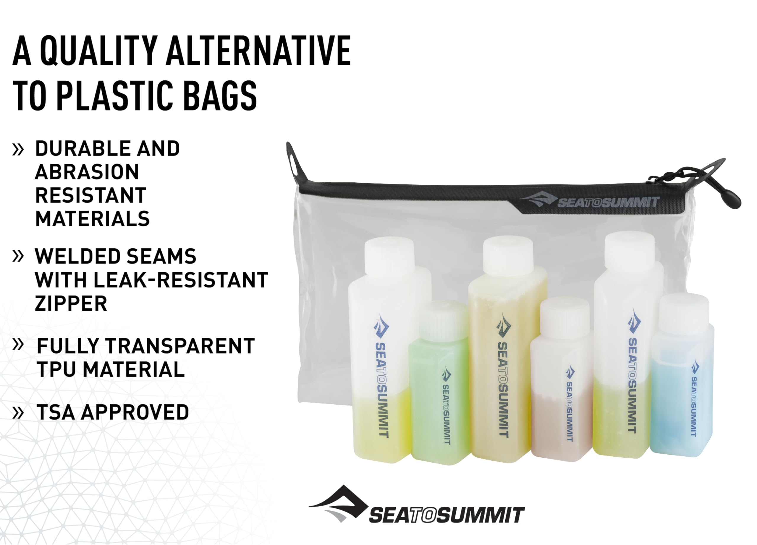 Sea to Summit TravellingLight bouteilles réutilisables 3oz et 1,3oz pour voyage