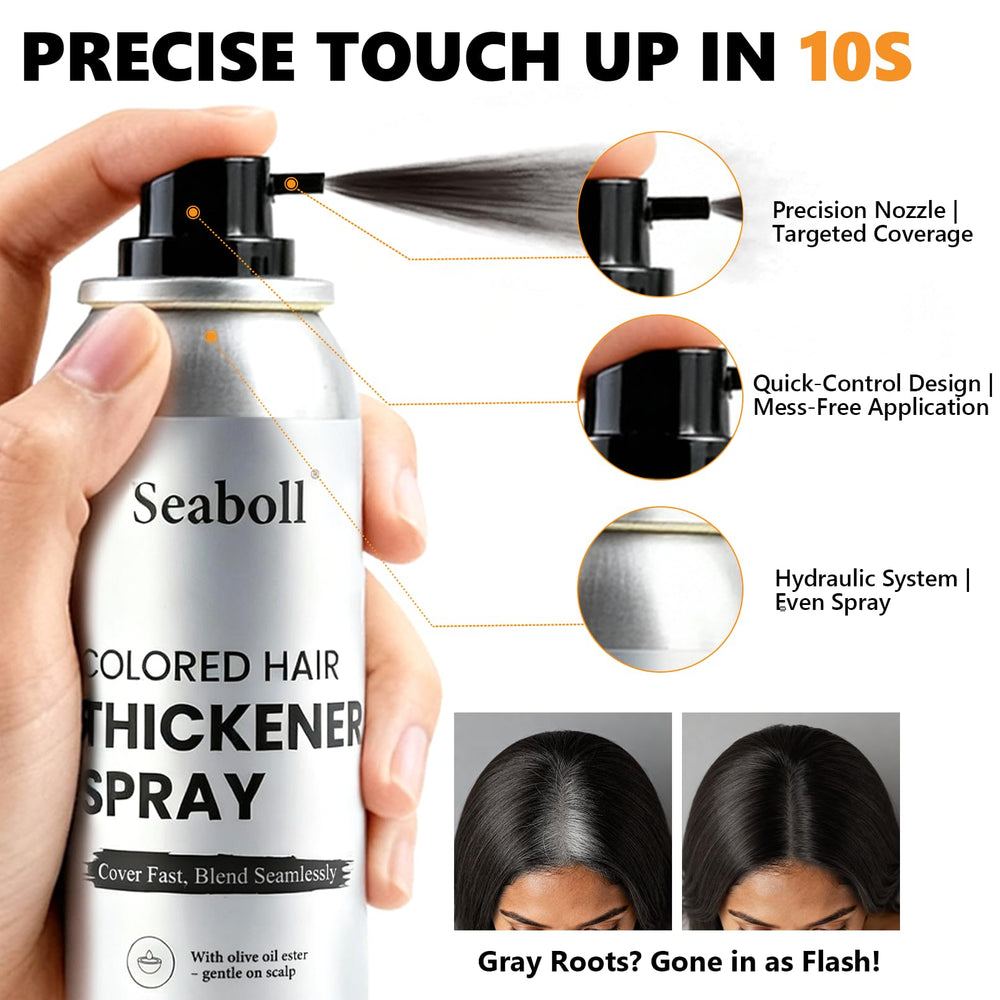 Seaboll embout precision racines assure une application ciblée et homogène.