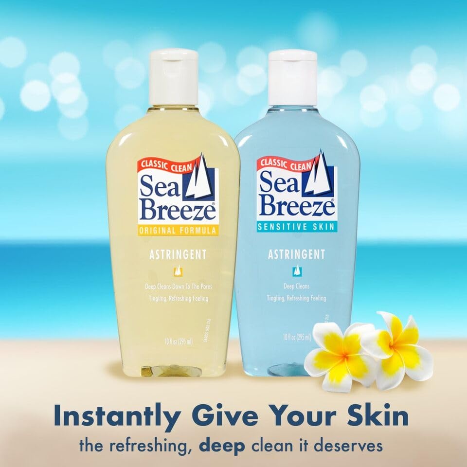 Seabreeze frisson rafraîchissant indique l'efficacité pendant l'application.