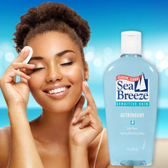 Seabreeze nettoyage profond visage, élimine huile et saleté en douceur.
