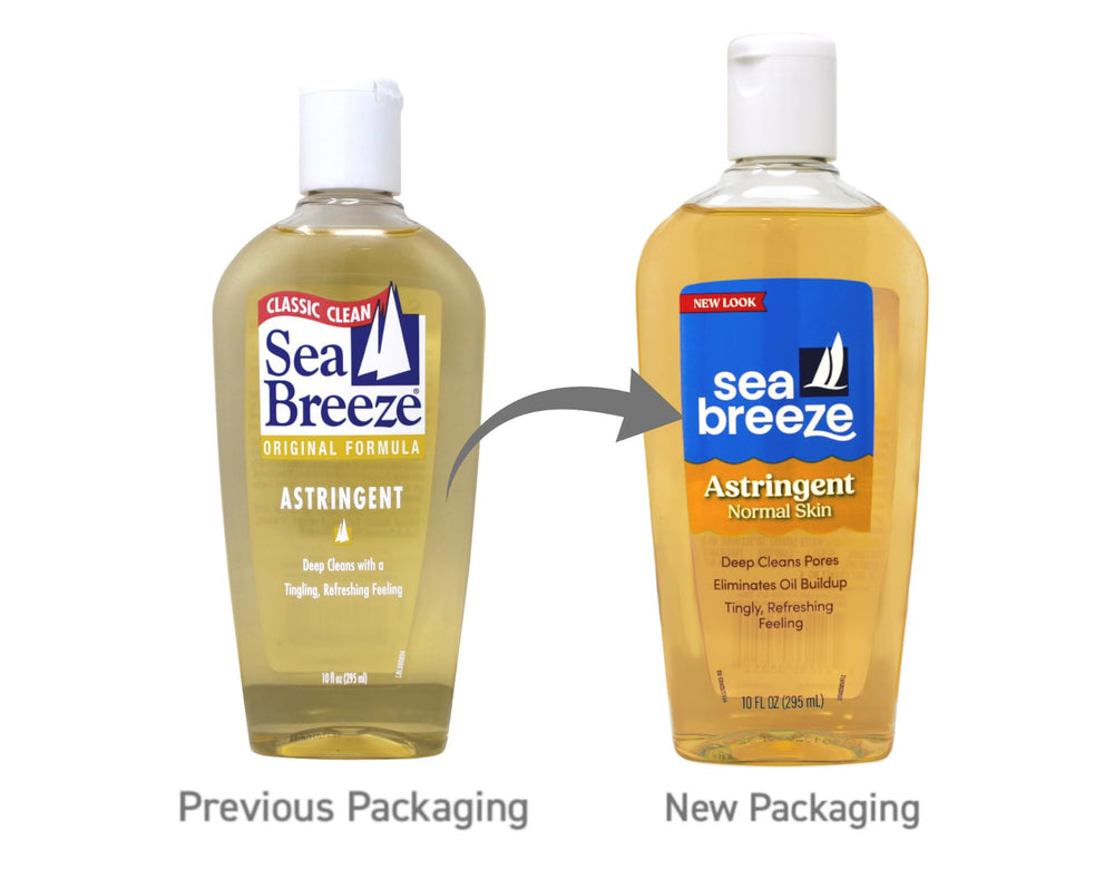 peau normale après sa routine Seabreeze quotidienne