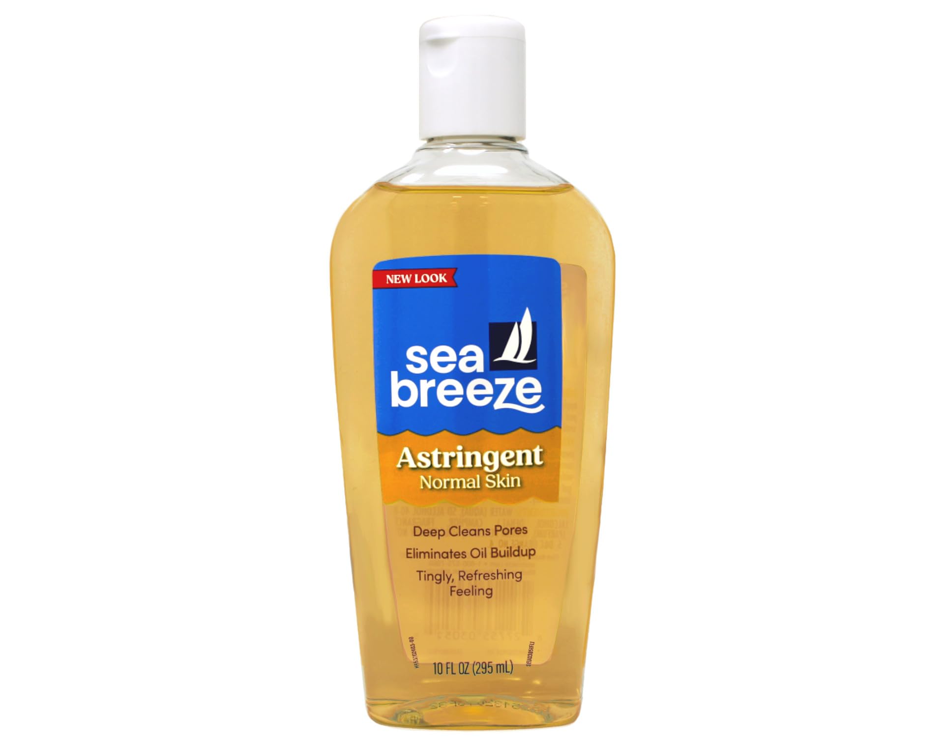 sensation piquante caractéristique du tonique Seabreeze