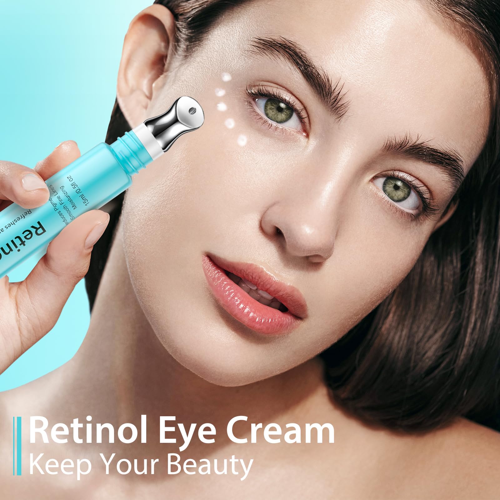 Seacall Crème Yeux Rétinol voyage: format compact pour les déplacements.