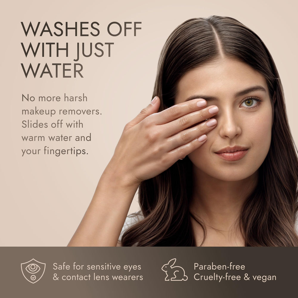 SEACRET Minéraux Mascara Tubant volume et longueur visibles dès une couche.