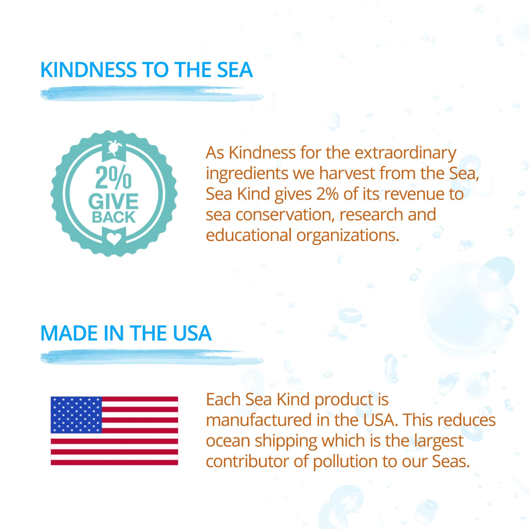 Sea Kind Peau douce : peau plus lisse et teint frais au réveil.