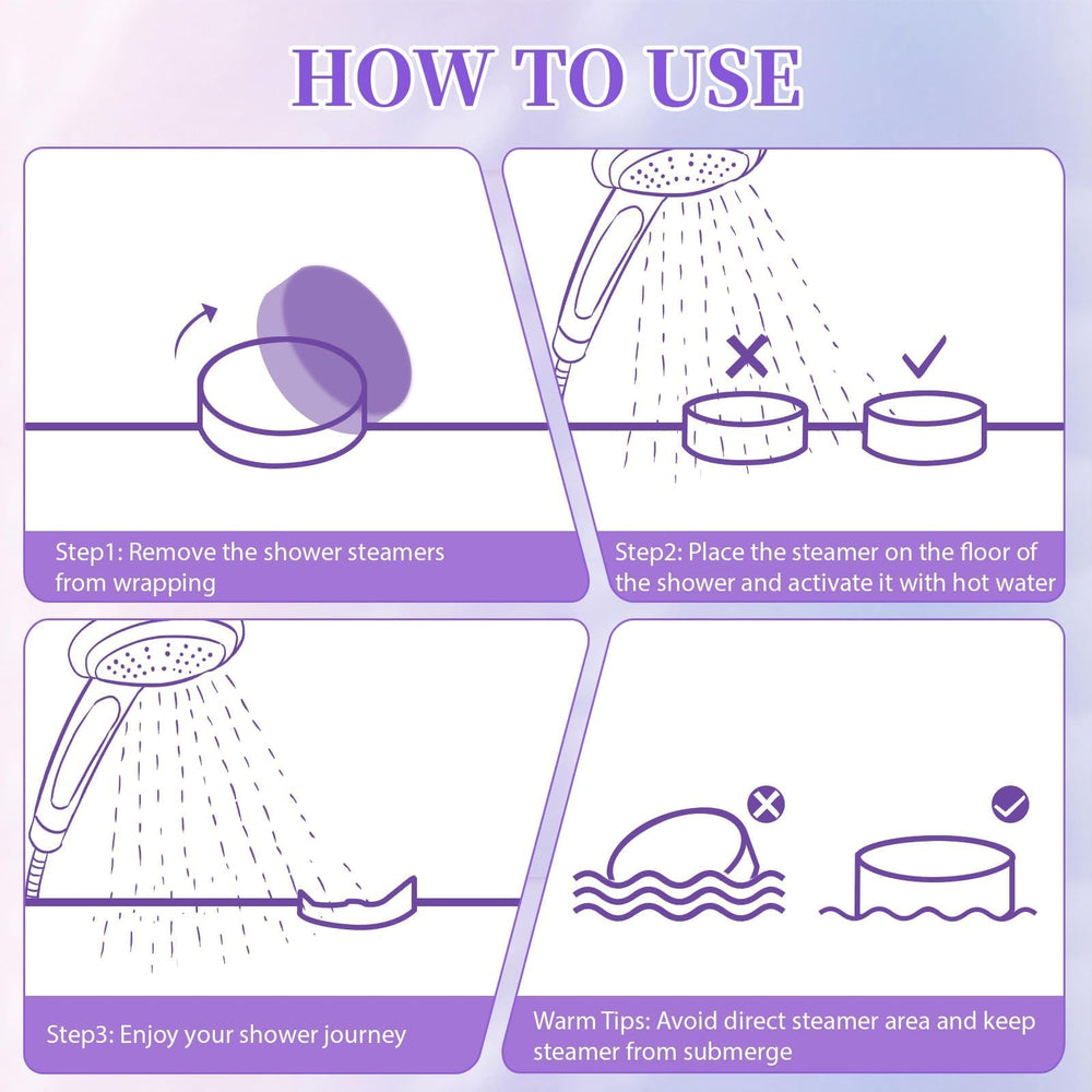 SeasonBliss lavande – tablette douche arôme apaisant et léger