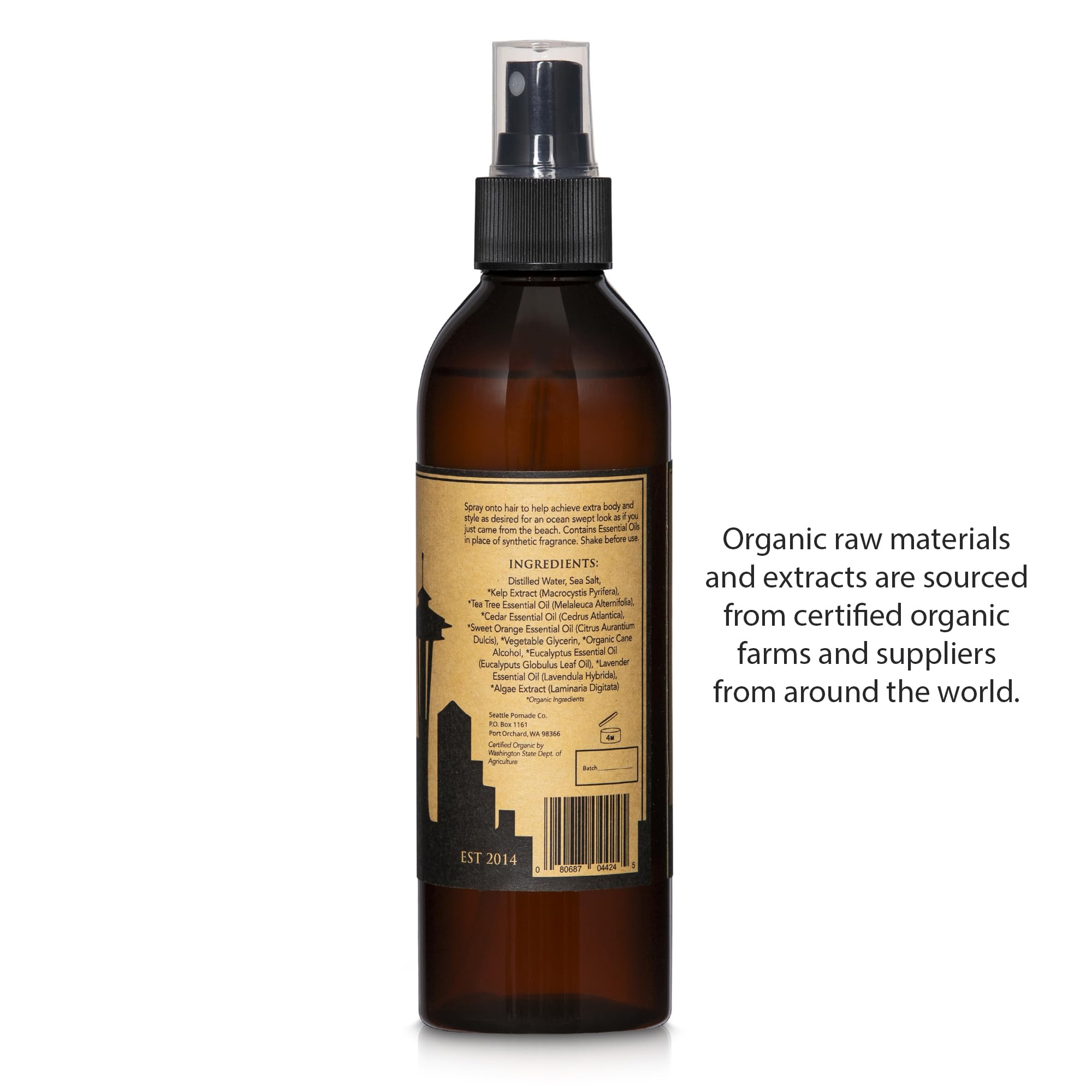 Application rapide avec Seattle Pomade Co. – style sans effet croquant.