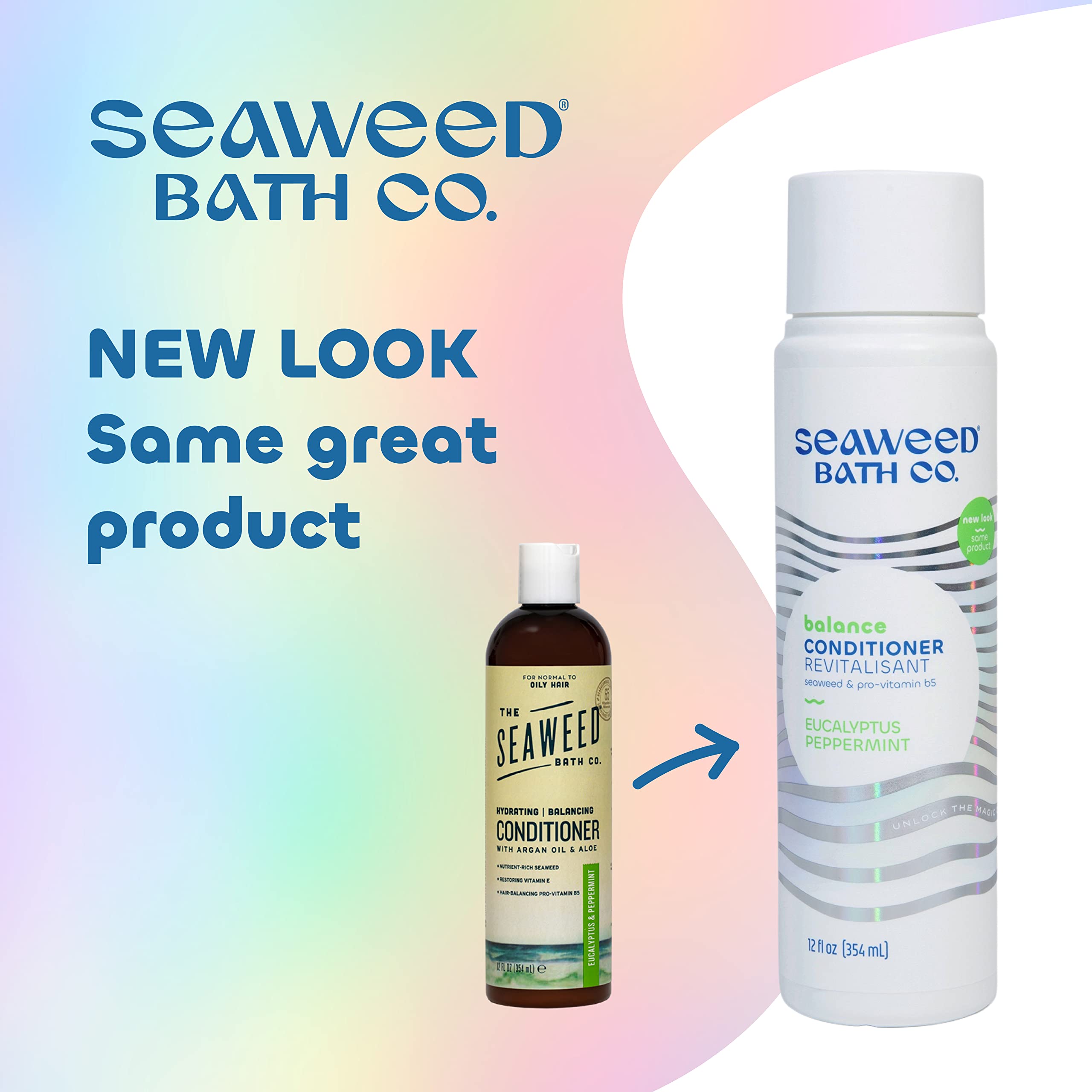 Seaweed Bath Co. Arôme eucalyptus et menthe poivrée, expérience rafraîchissante