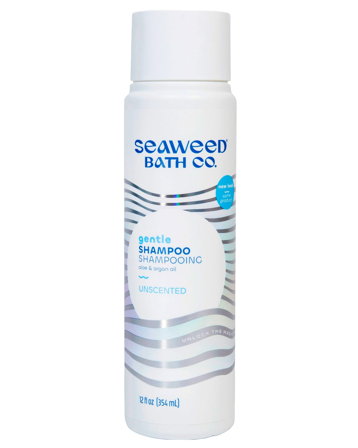 Shampooing Doux Seaweed Bath Co. en flacon, hydratation en profondeur des cheveux