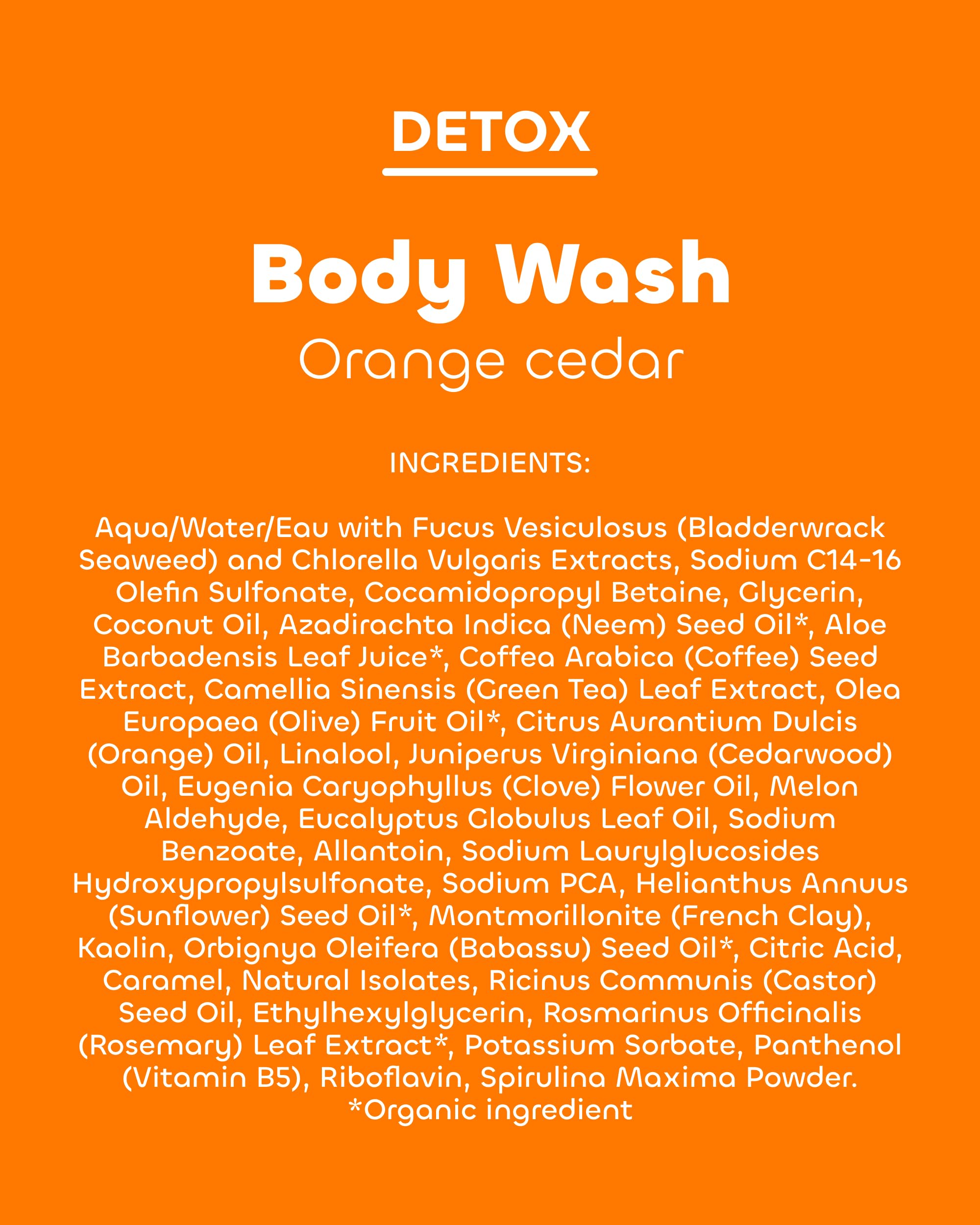 Seaweed Bath Co. Detox Orange-Cèdre – texture crémeuse et expérience quotidienne
