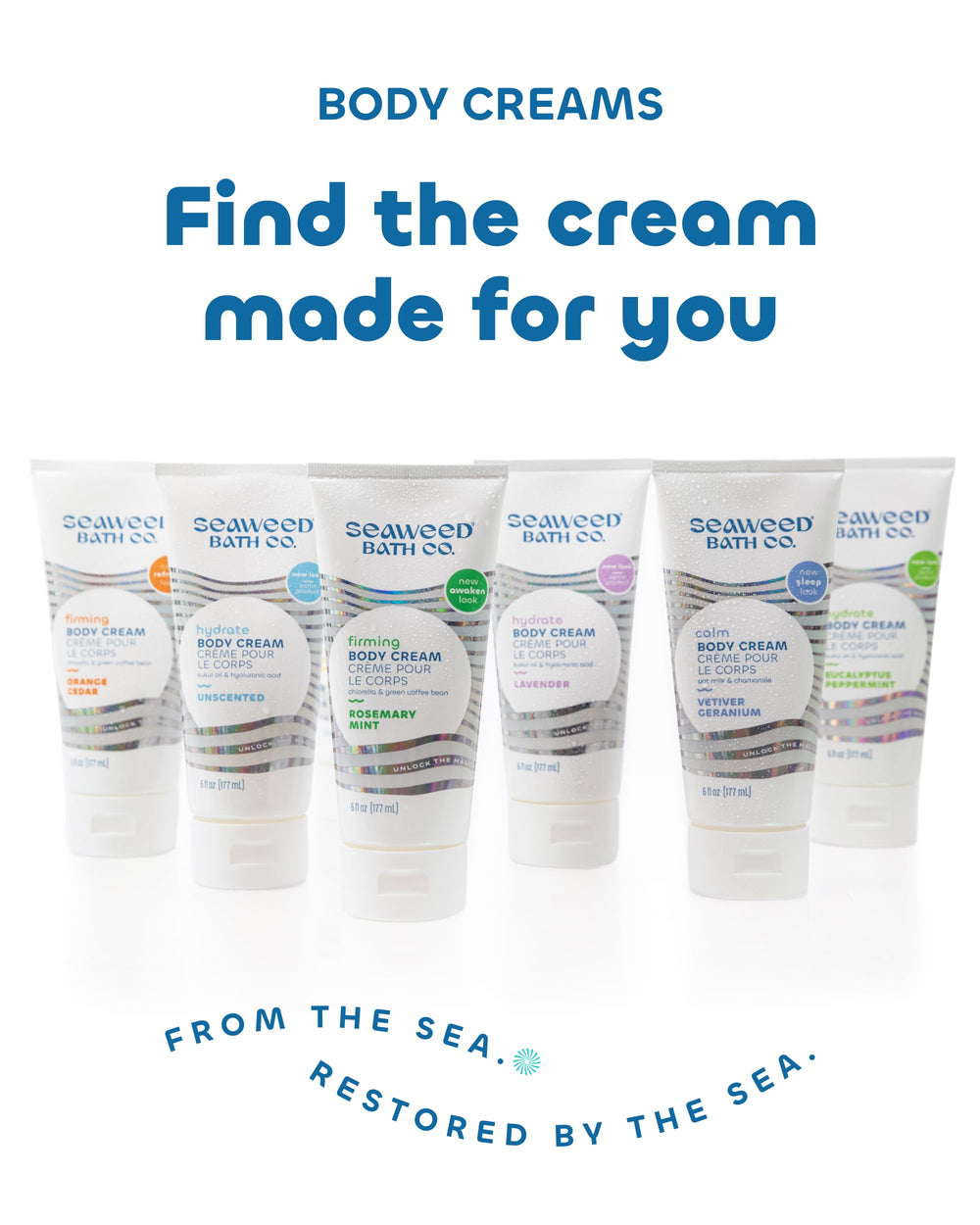 Vetiver Geranium scent from Seaweed Bath Co Calm Body Cream evokes serenity