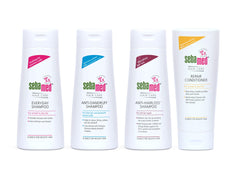 Emballage hypoallergénique Sebamed avec parfum léger pour peaux sensibles.