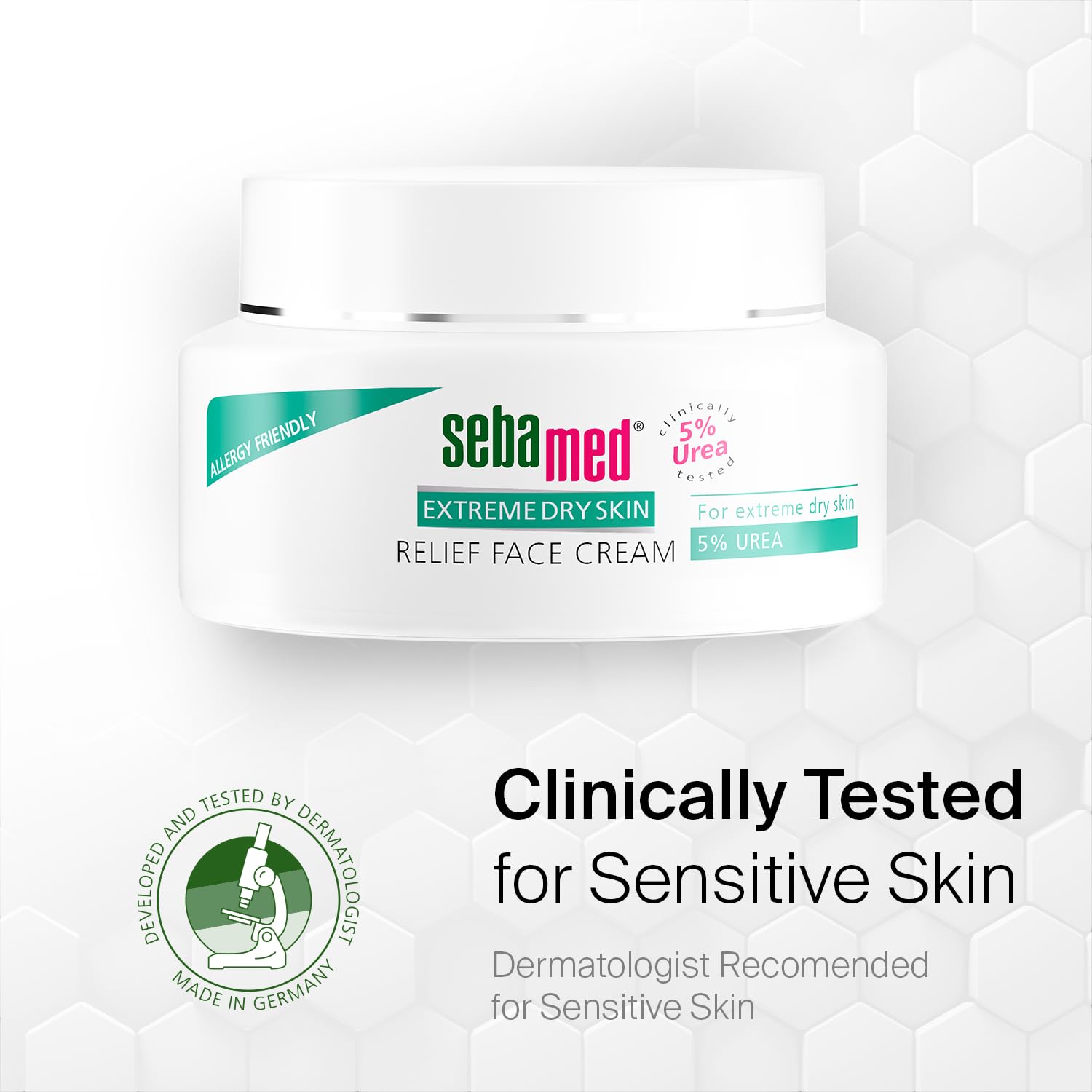 Sebamed Crème Visage 5% urée emballage 50 ml