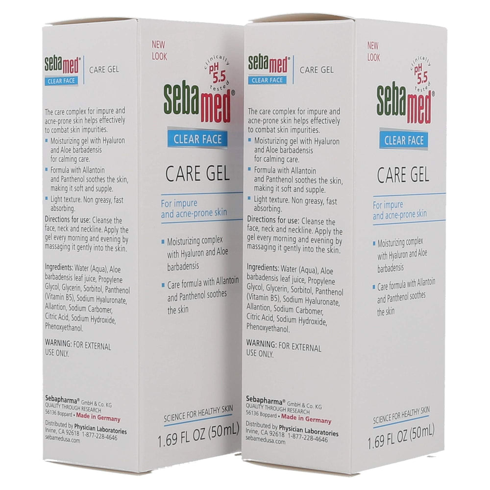 Contenu en acide hyaluronique du SEBAMED Gel Soin Visage Clair pour l'hydratation