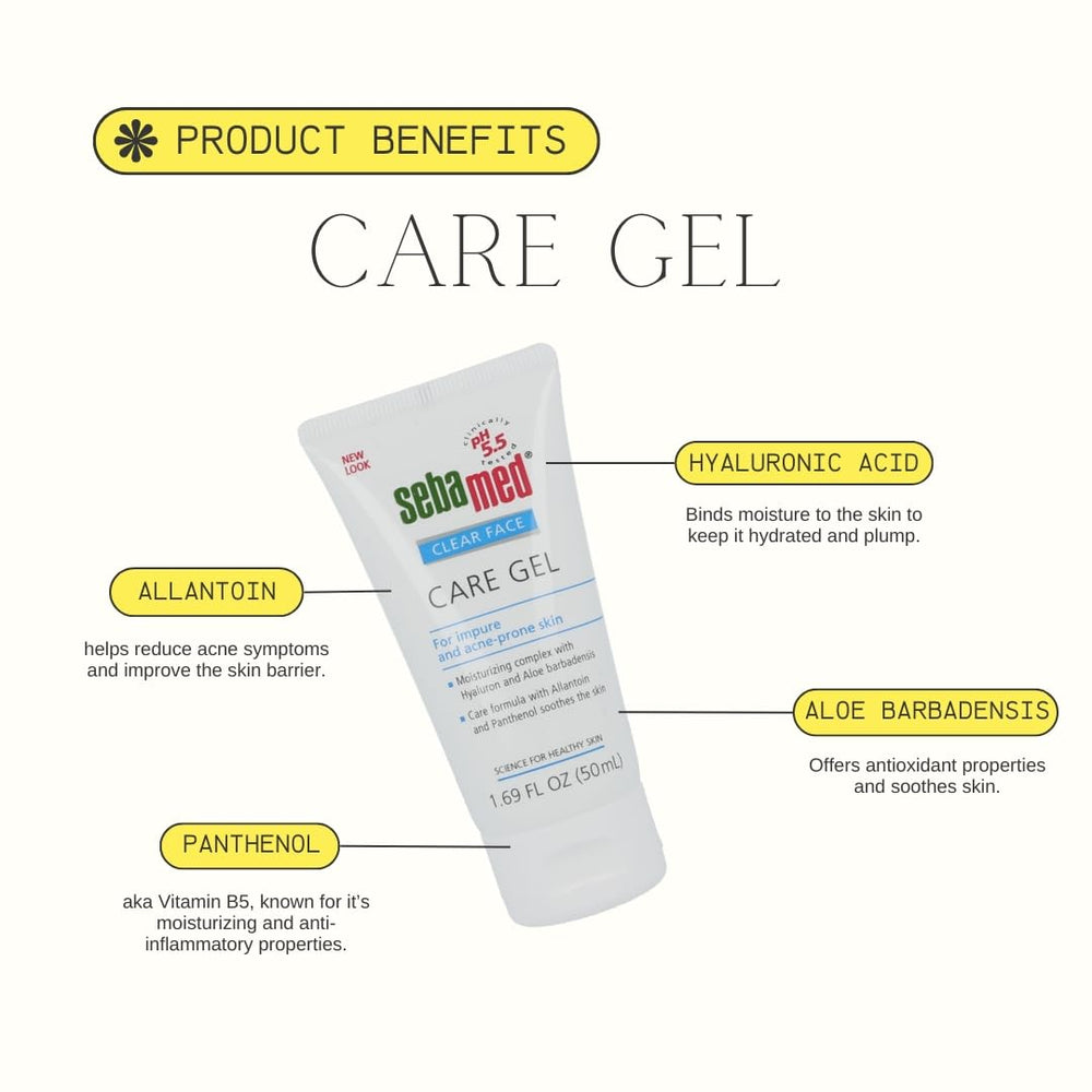 Lutte en douceur contre les impuretés avec le SEBAMED Gel Soin Visage Clair