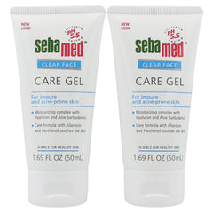 SEBAMED Gel Soin Visage Clair en bouteille montre une hydratation légère adaptée