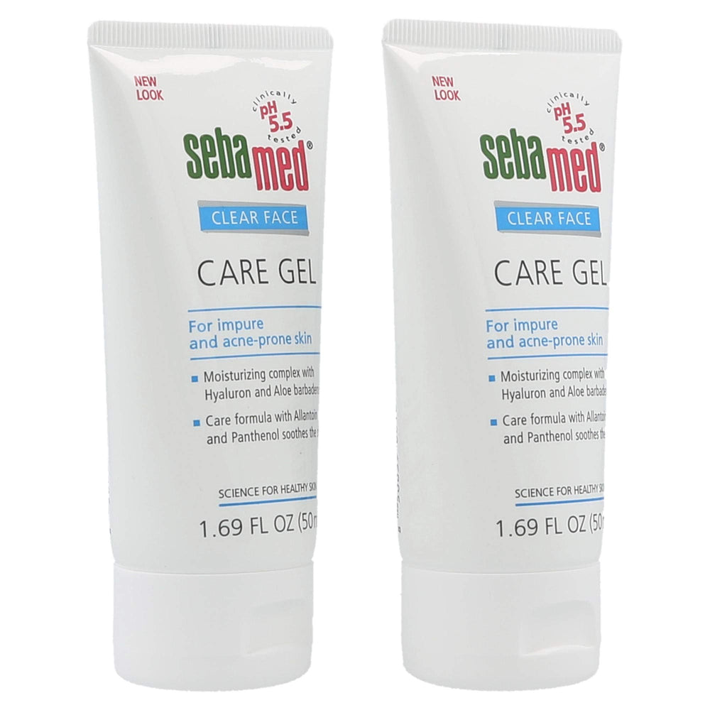 Texture gel douce du SEBAMED Care Gel prêt pour la routine matinale