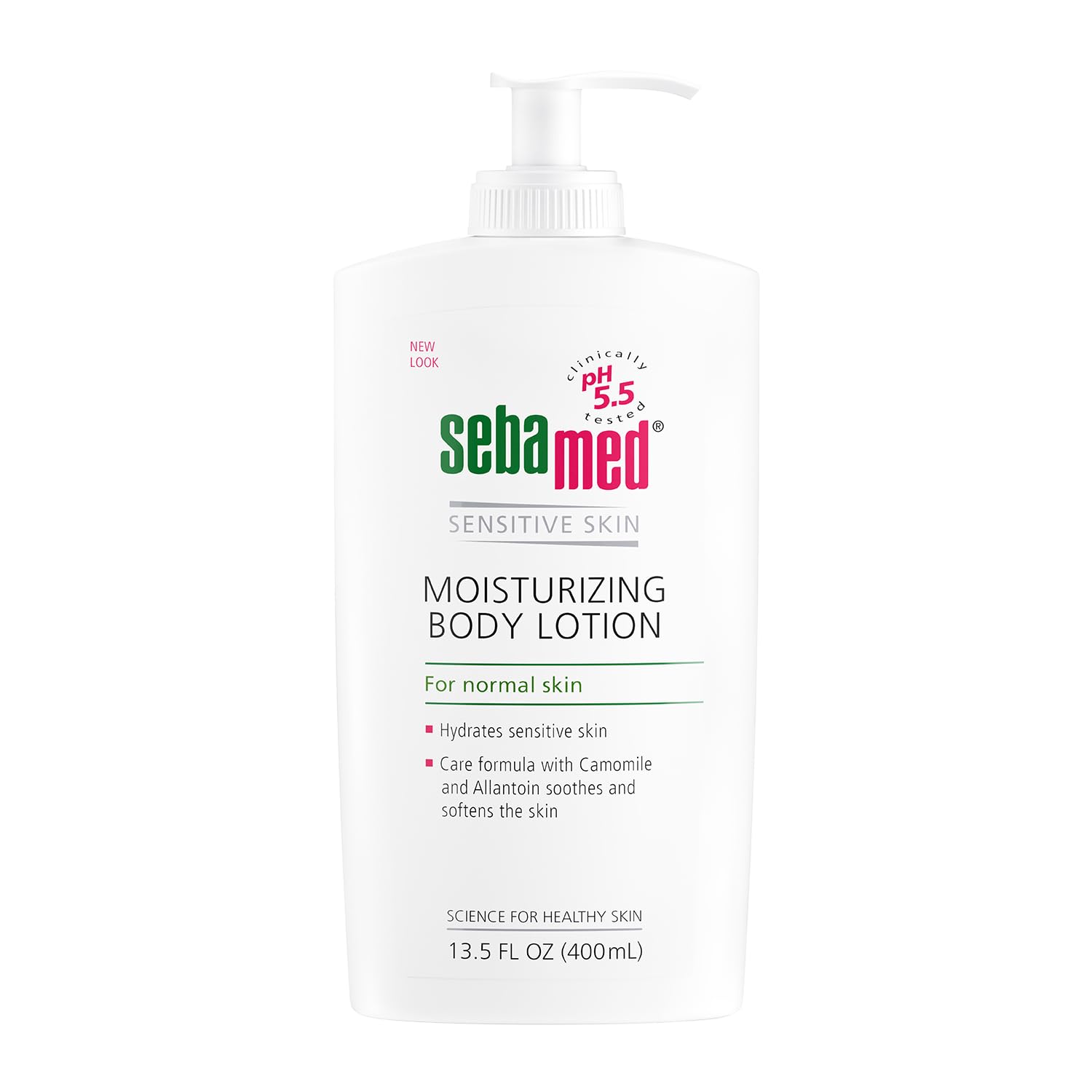 SEBAMED lotion-corps-hydratante-pompe, douceur pour peau sensible.