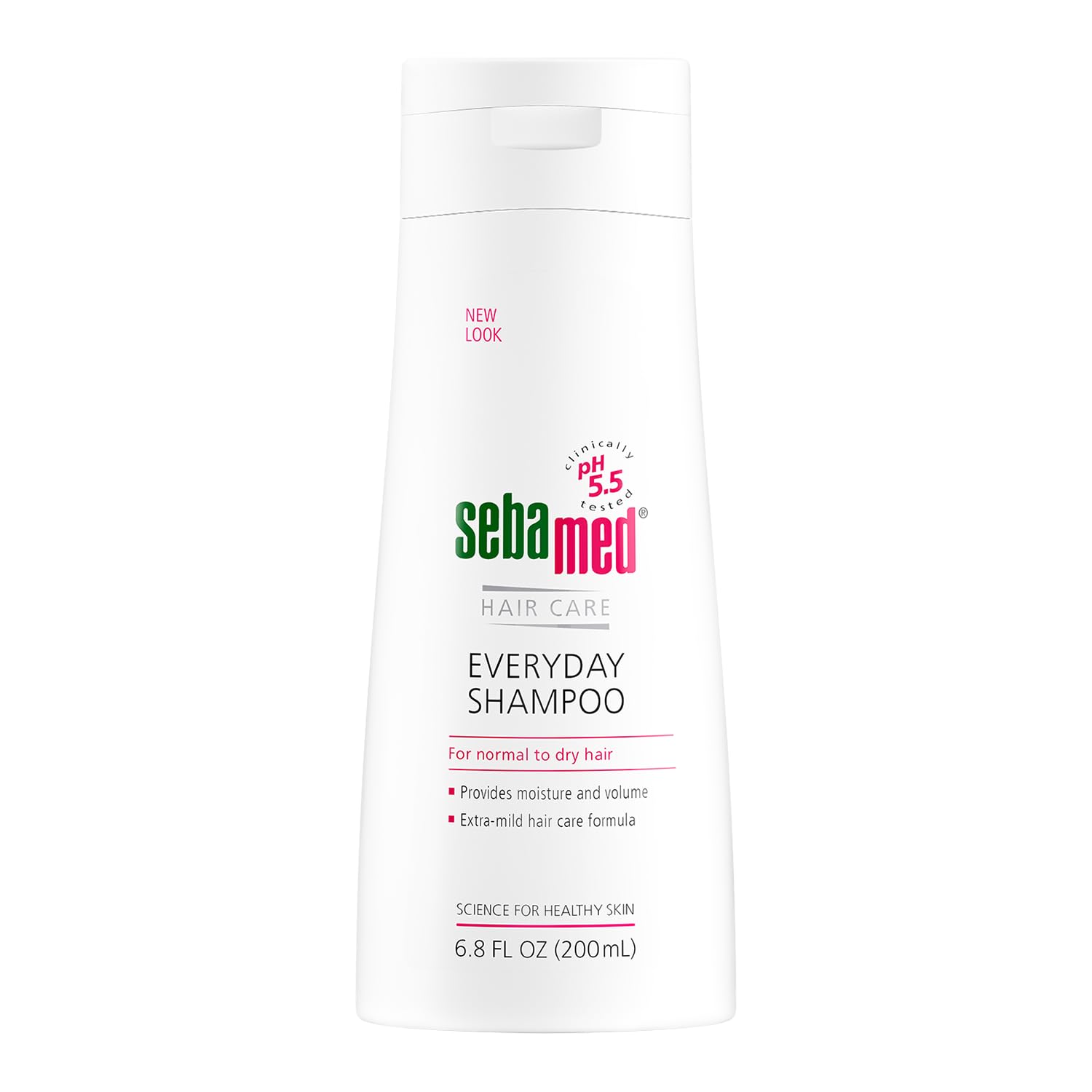 SEBAMED Shampoing Quotidien, flacon 200 ml prêt à l’emploi pour cheveux et cuir chevelu sensibles.