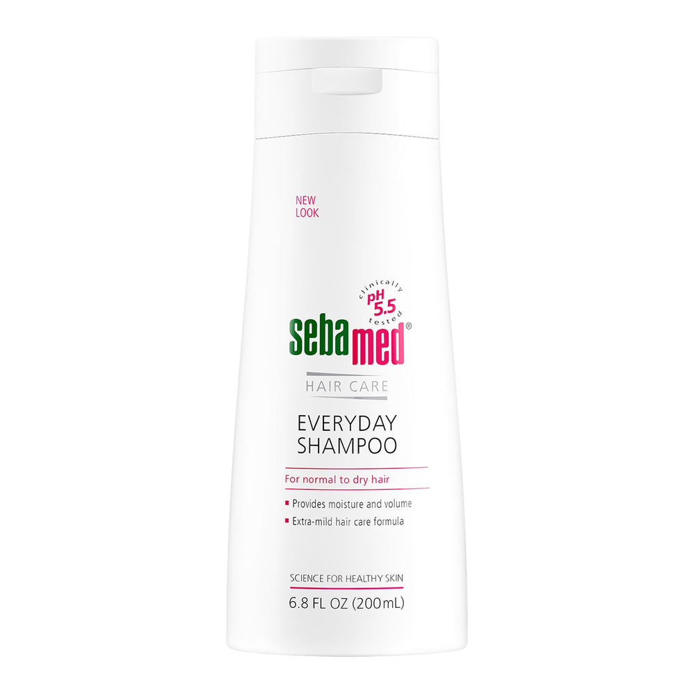 SEBAMED Shampoing Quotidien, flacon 200 ml prêt à l’emploi pour cheveux et cuir chevelu sensibles.
