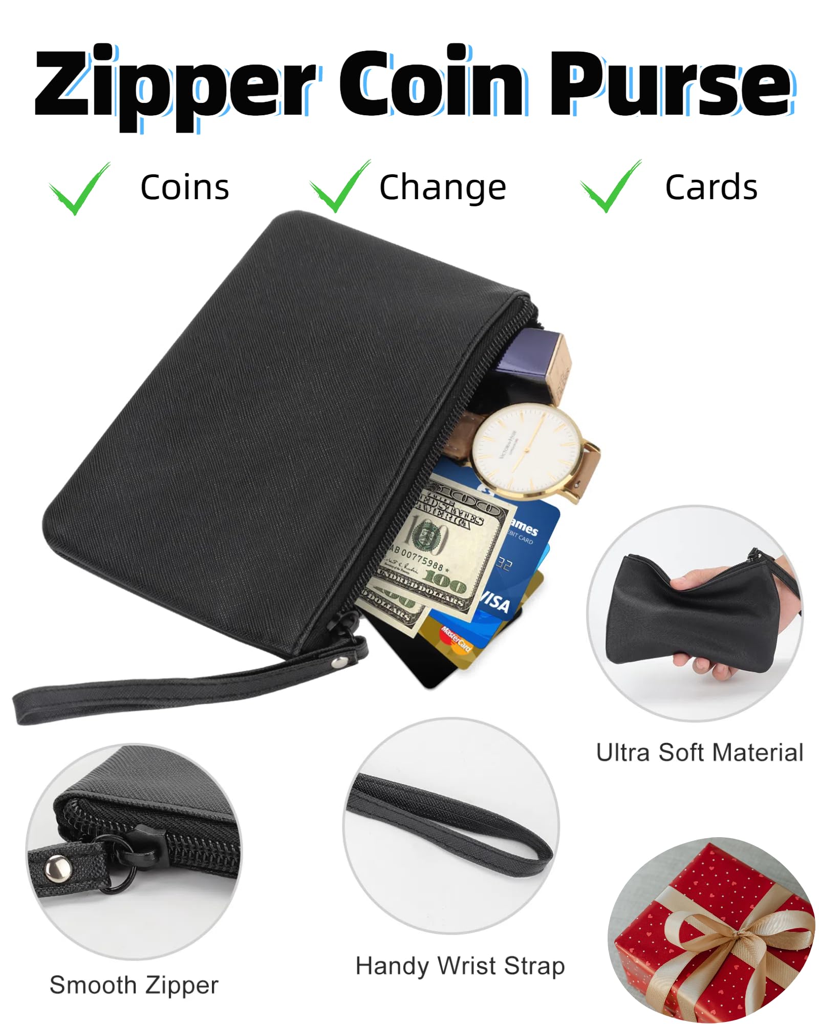 Lanière poignet SeBUCUOO pour un transport mains libres.