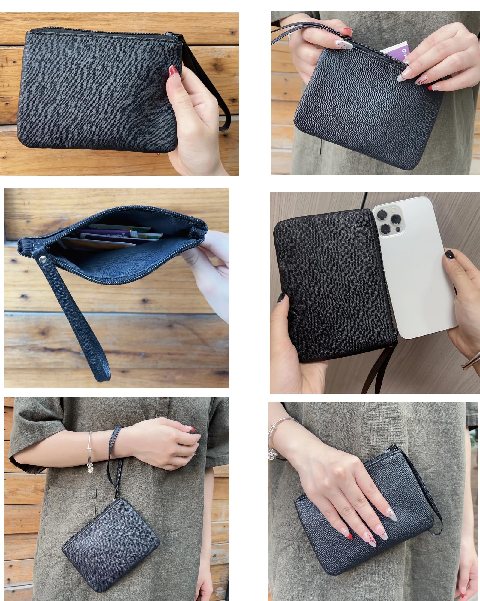 Utilisation dans le sac à main, rangement rapide et accessible.
