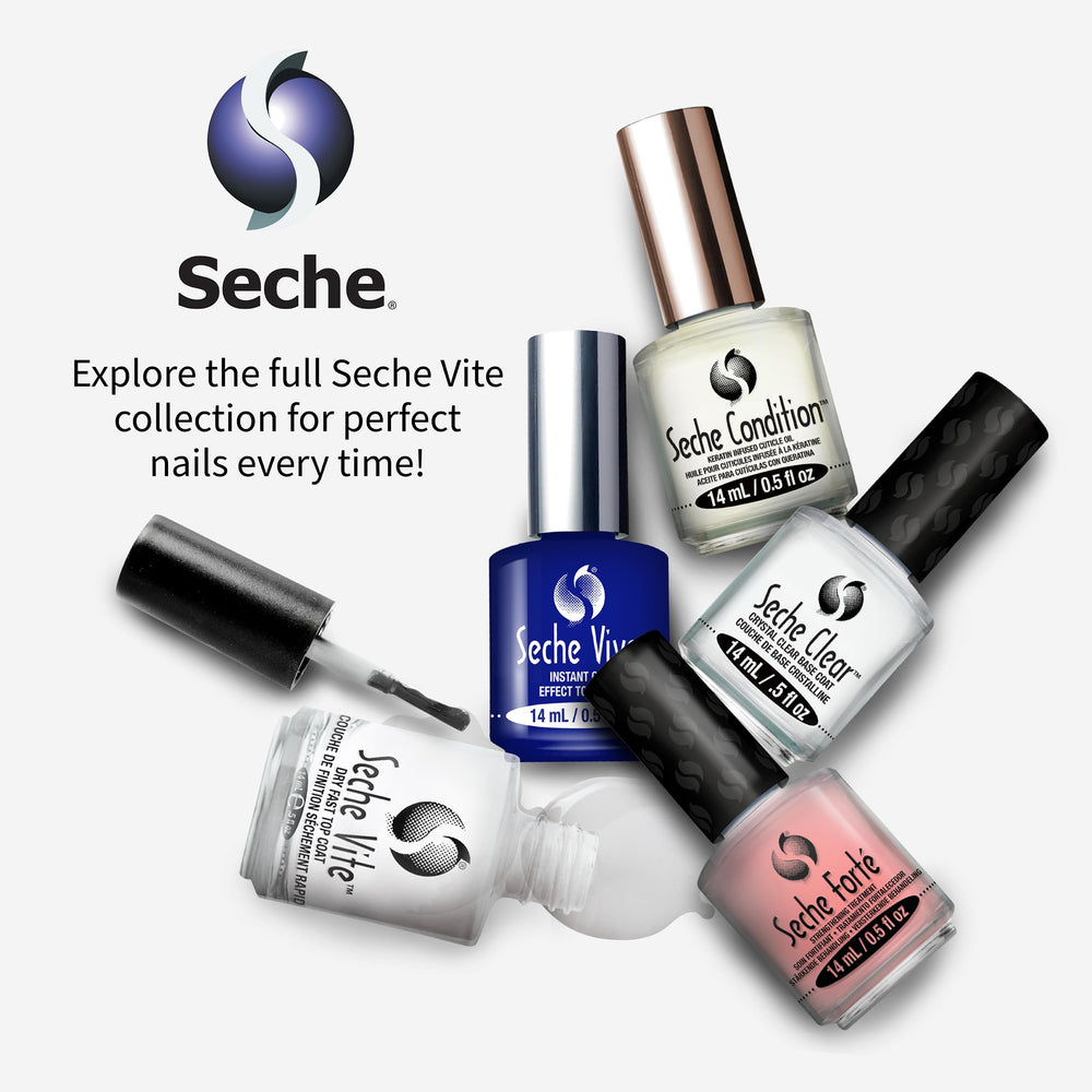 Seche Forte adhérence-vernis-amelioree grâce à la base fortifiante.