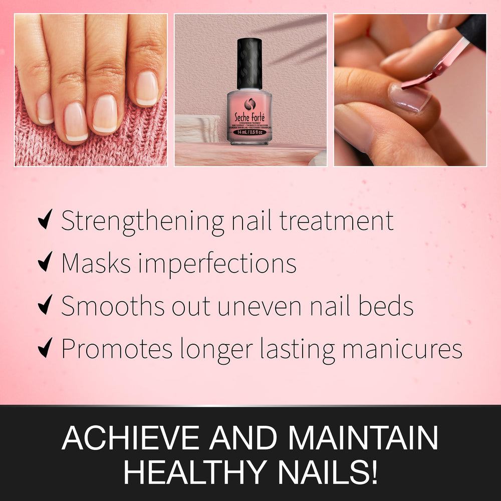 Seche Forte biotine-protection des ongles et apparence améliorée.