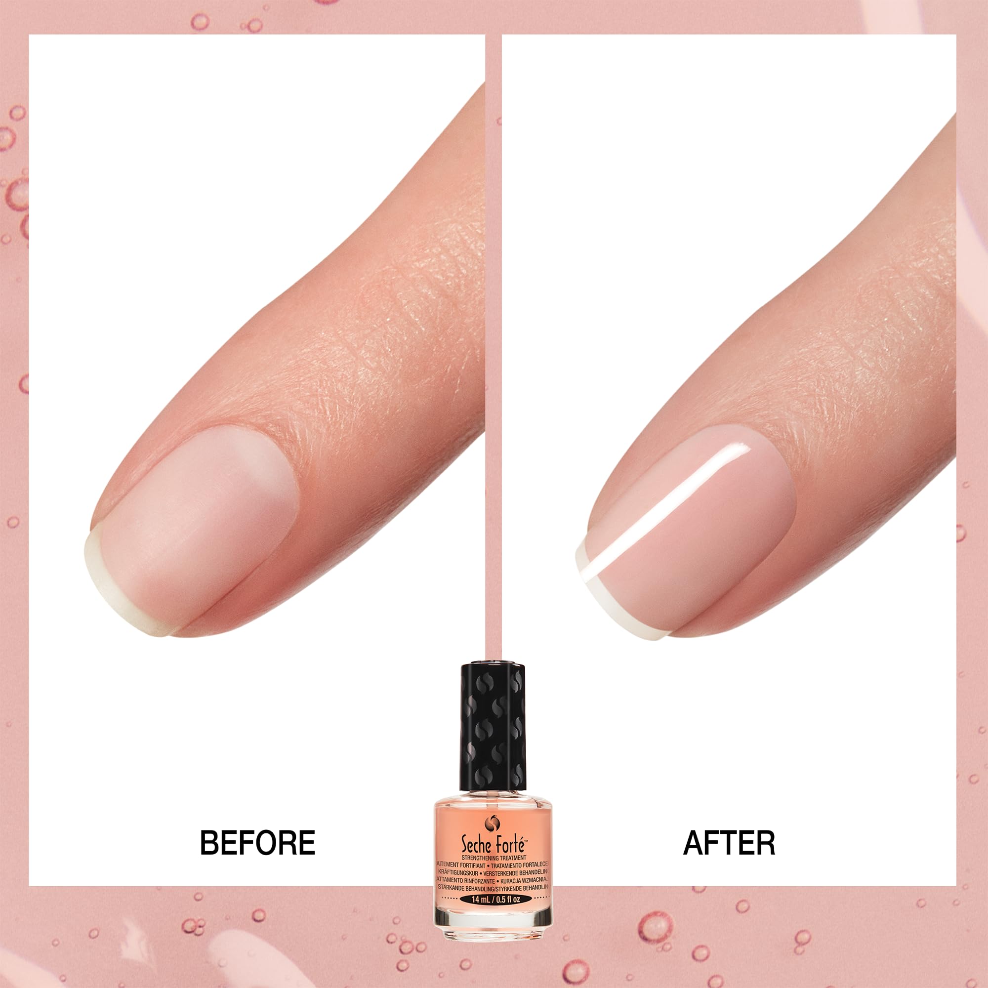Seche Forte utilisation-seul-ou-sous-vernis, look naturel ou base de vernis.