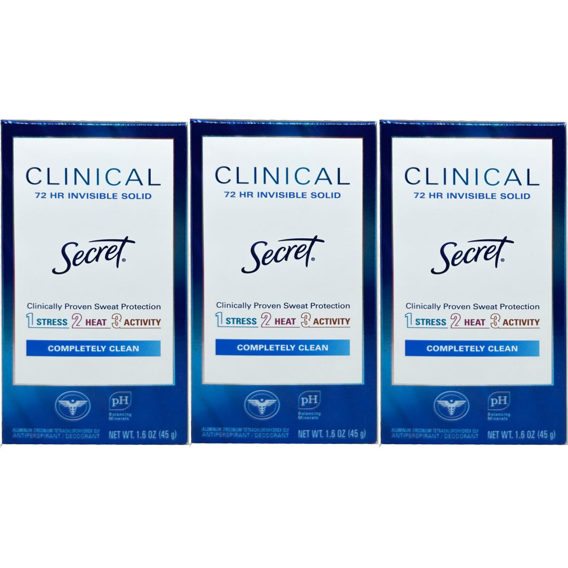 Secret Clinical Strength invisible solide baton protection durable pour le quotidien.