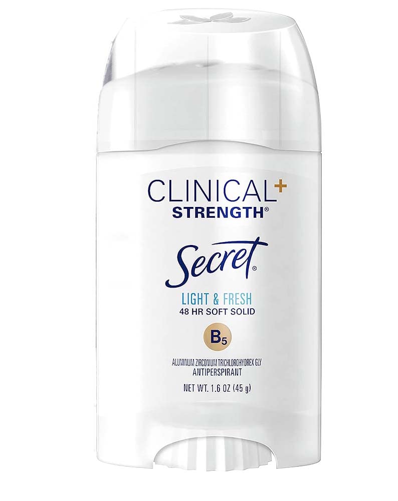 Secret Clinical Strength Soft Solid pack of 3 highlighting value and long-lasting protection.