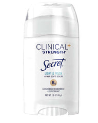 Secret Clinical Strength Soft Solid pack of 3 highlighting value and long-lasting protection.