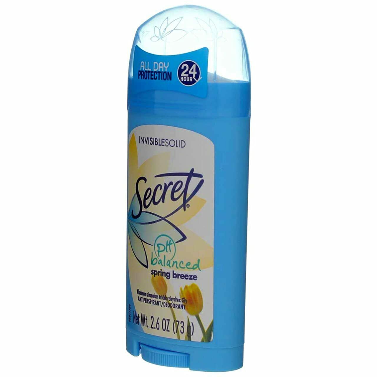 Secret Déodorant Brise Printemps – pH équilibré pour une peau douce.