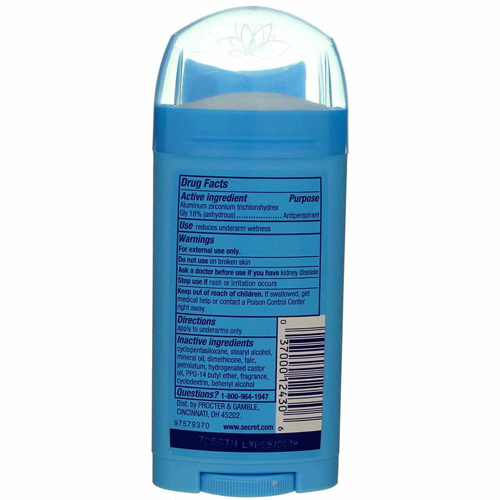 Secret Déodorant Brise Printemps – protection 24 heures pour une journée active.