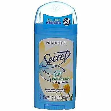 Secret Déodorant Brise Printemps – senteur fraîche et légère.